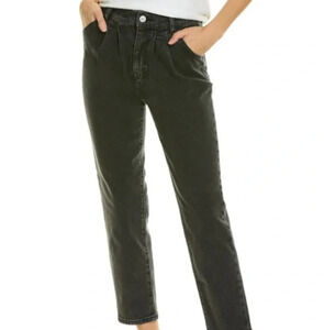 Current Elliott Pleated Jeans in Gravity (Dark Gray/Grey) Size 26